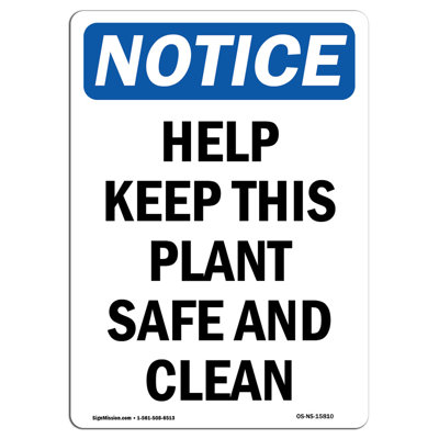 Help Keep This Plant Safe Sign