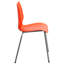 Chaises de vestibule empilables en plastique Oliverson-31020530
