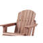 Chaise d'extérieur en bois Hemlock