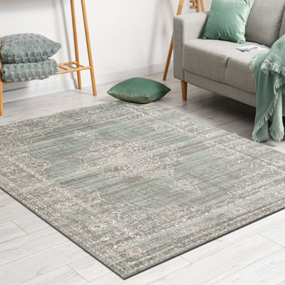 Santos Oriental Green Area Rug