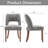 Upholstered Dining Side Chairs Set of 4-705286578