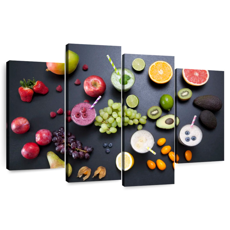 Yarlin Fruit Smoothies, 48" H x 75" W