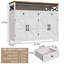 51" Farmhouse Buffet Cabinet With Drawers-580111151
