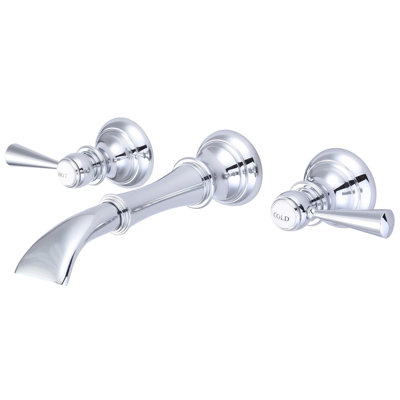 Robinet pour salle de bain mural cascade