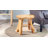Minnick Solid Wood Accent Stool