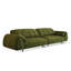 Coussin en chenille vert-1445805816