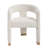 Modern Dining Chair Barrel Dining Chair Upholstered Dining Room Chair With Arm Comfy Accent Side Chair For Dining Room/Living Room-1409186951