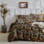 Ensemble de housse de couette réversible en coton à imprimé floral Luxury-110090405
