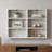 Elara 6-Compartment Floating Display Hub-1970205001