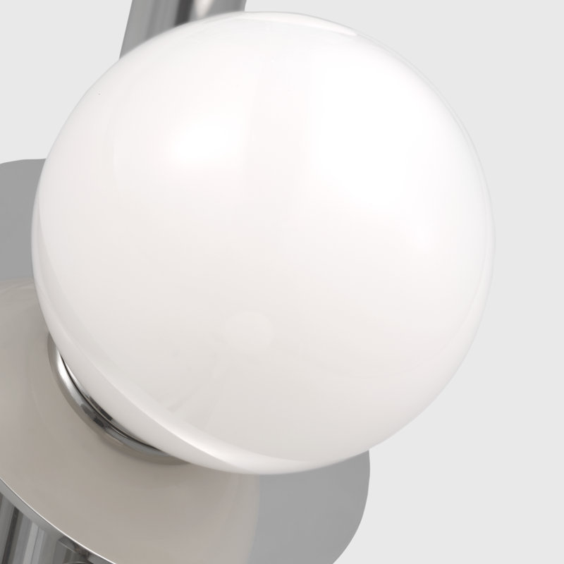 Nodes 3 - Light Vanity Light, Polished Nickel