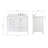 Cambridge 42.25'' Single Bathroom Vanity with Carrara Quartz Top-1760029948-1787912921-1787912926