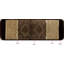 Tapis d'escalier Sinabo Brown