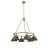 Felda 6 - Light Steel Dimmable Cone Chandelier-99998916-99998913