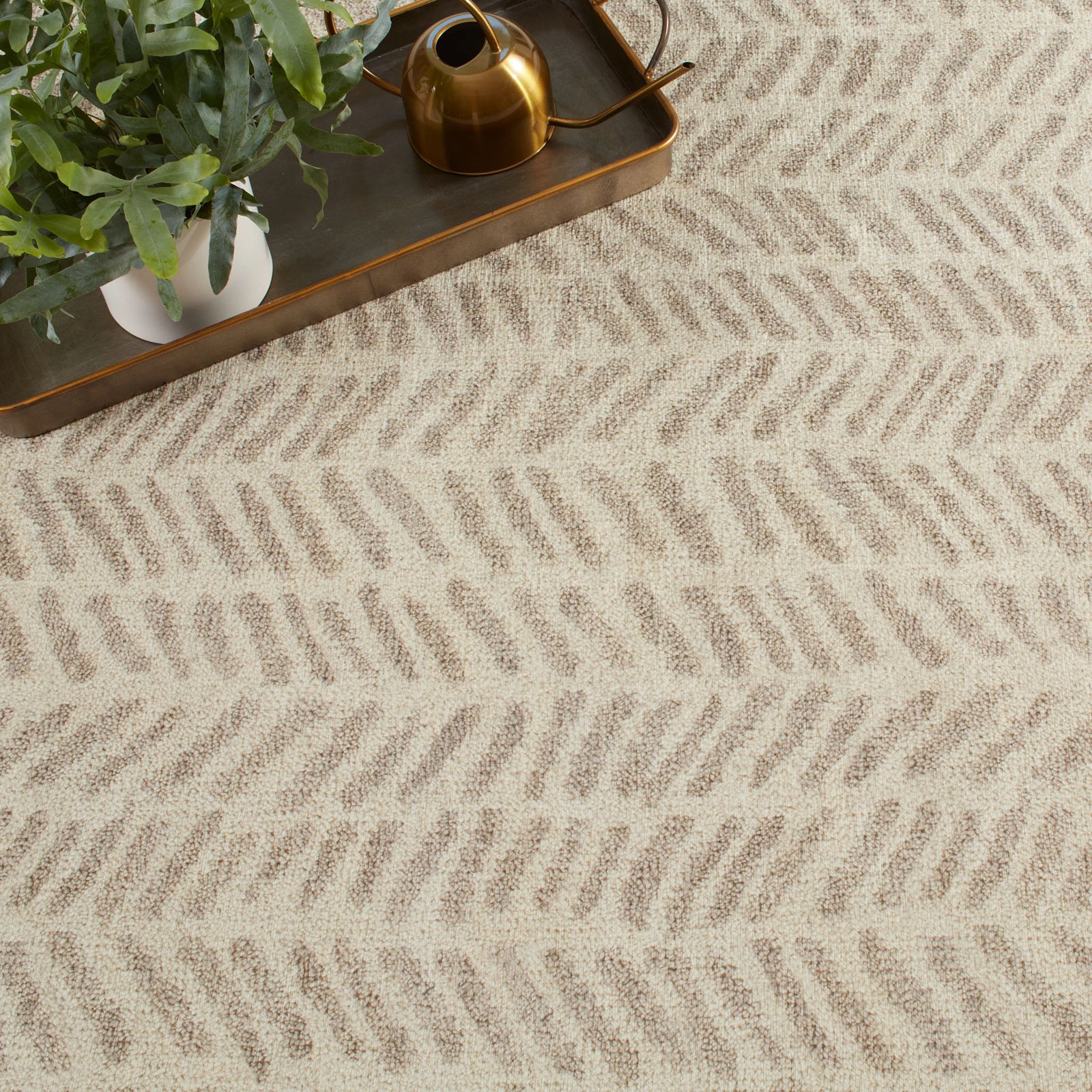 Rowley Grey Machine Washable Rug, Runner 2'6" x 8'