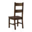 Ensemble de 2 chaises de salle à manger en bois