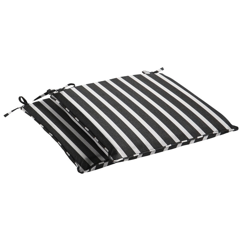 Outdoor 2'' Dining Chair Chair Pad, 2" H x 16" W x 19" D