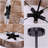 5-Light Bohemian Rattan Drum Chandelier-1949341261
