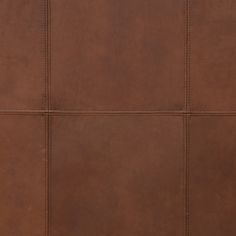 Salado Leather Solid Wood Bed, Twin, Heirloom Sienna