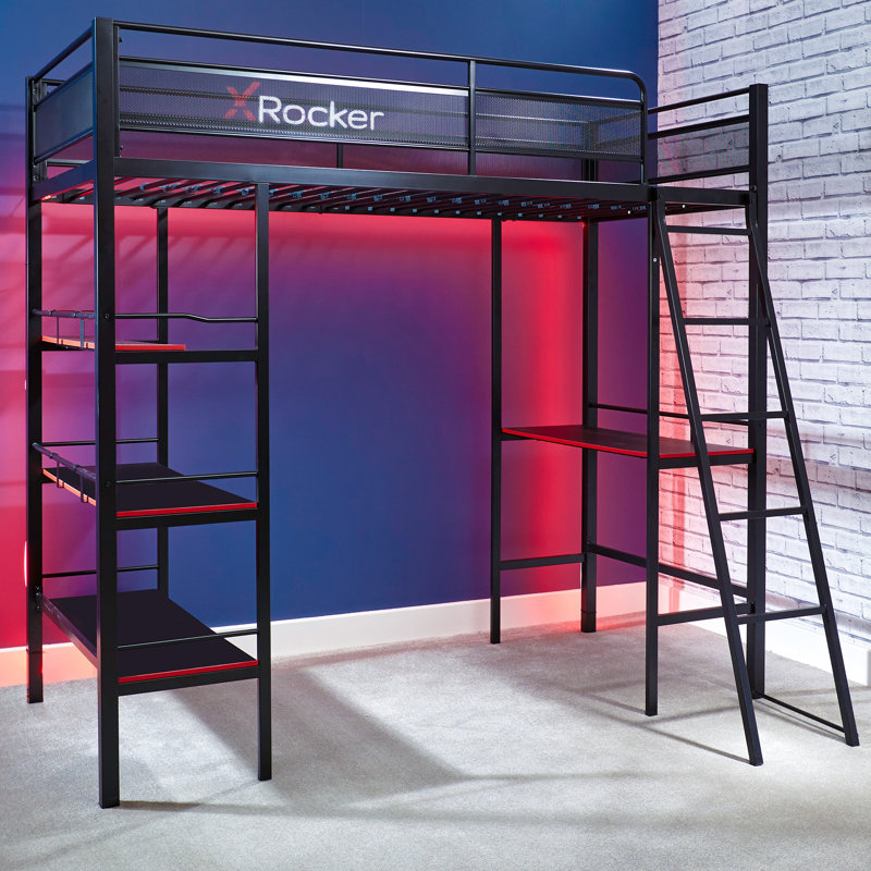 X Rocker Fortress Gaming Bunk Bed