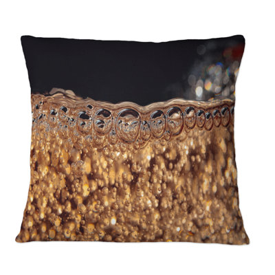 Coussin décoratif Makro Of Champagne