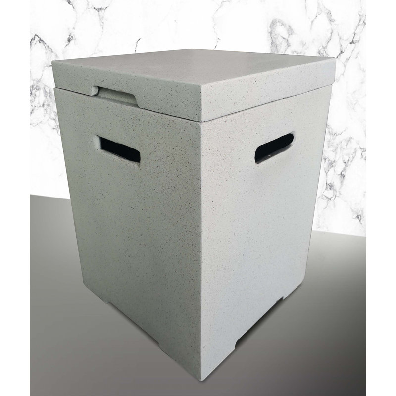Recouvrement de bonbonne propane pour foyer