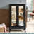 Curio Cabinet With Tempered Glass Doors