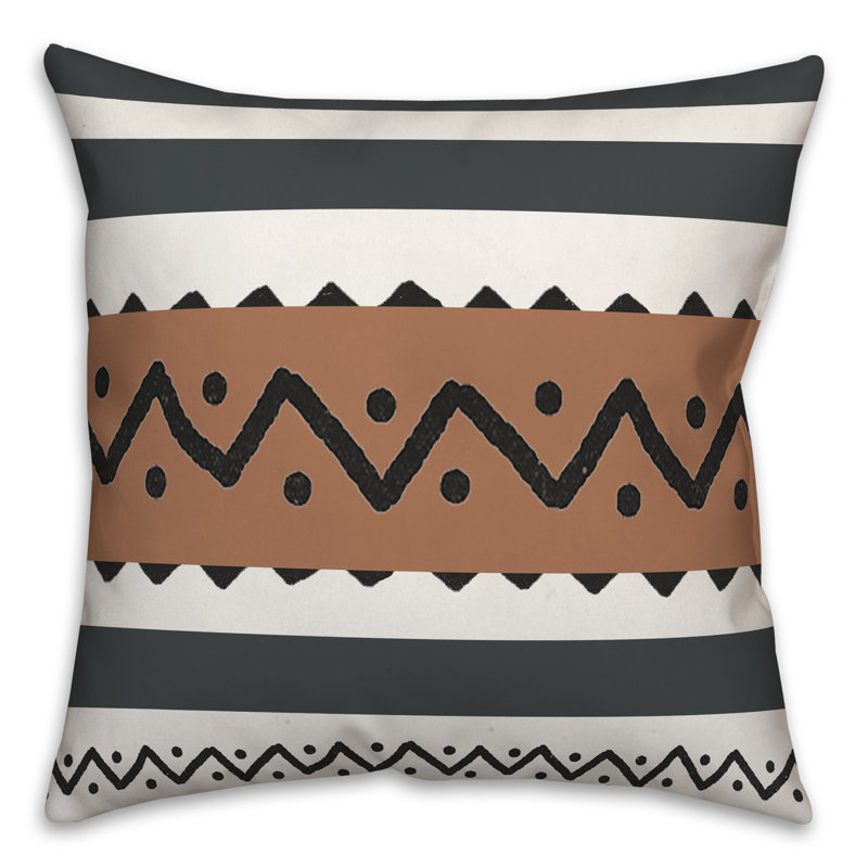  Housse de coussin Tribal