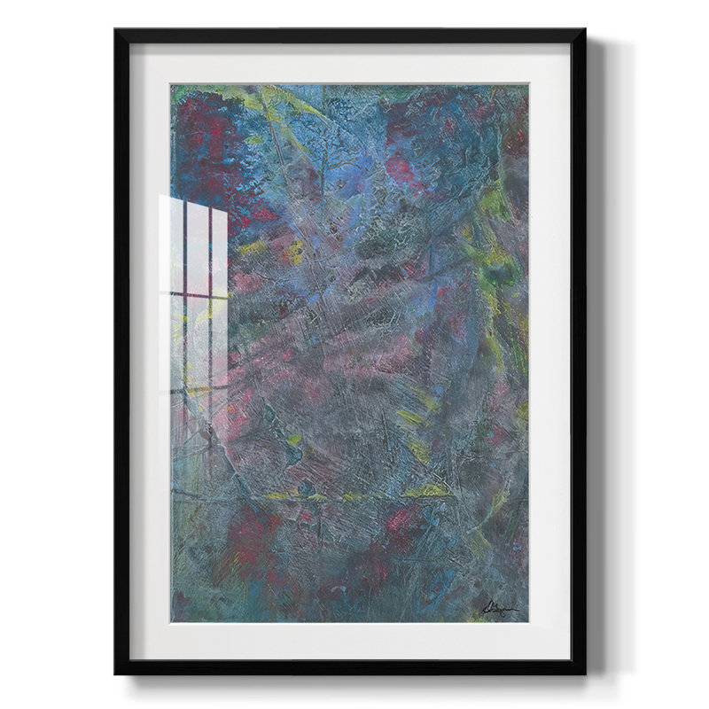 Melt Down I - impression encadrée, H 28,5 po x l 20,5 po, Noir