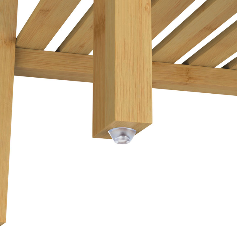 Dinwiddie Bamboo Freestanding Bathroom Shelves