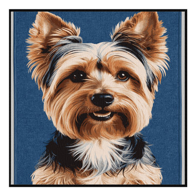  Tapis lavable Yorkshire Terrier Dogs