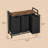 Laundry Hamper with 3 Pull-Out and Removable Bags-122919469