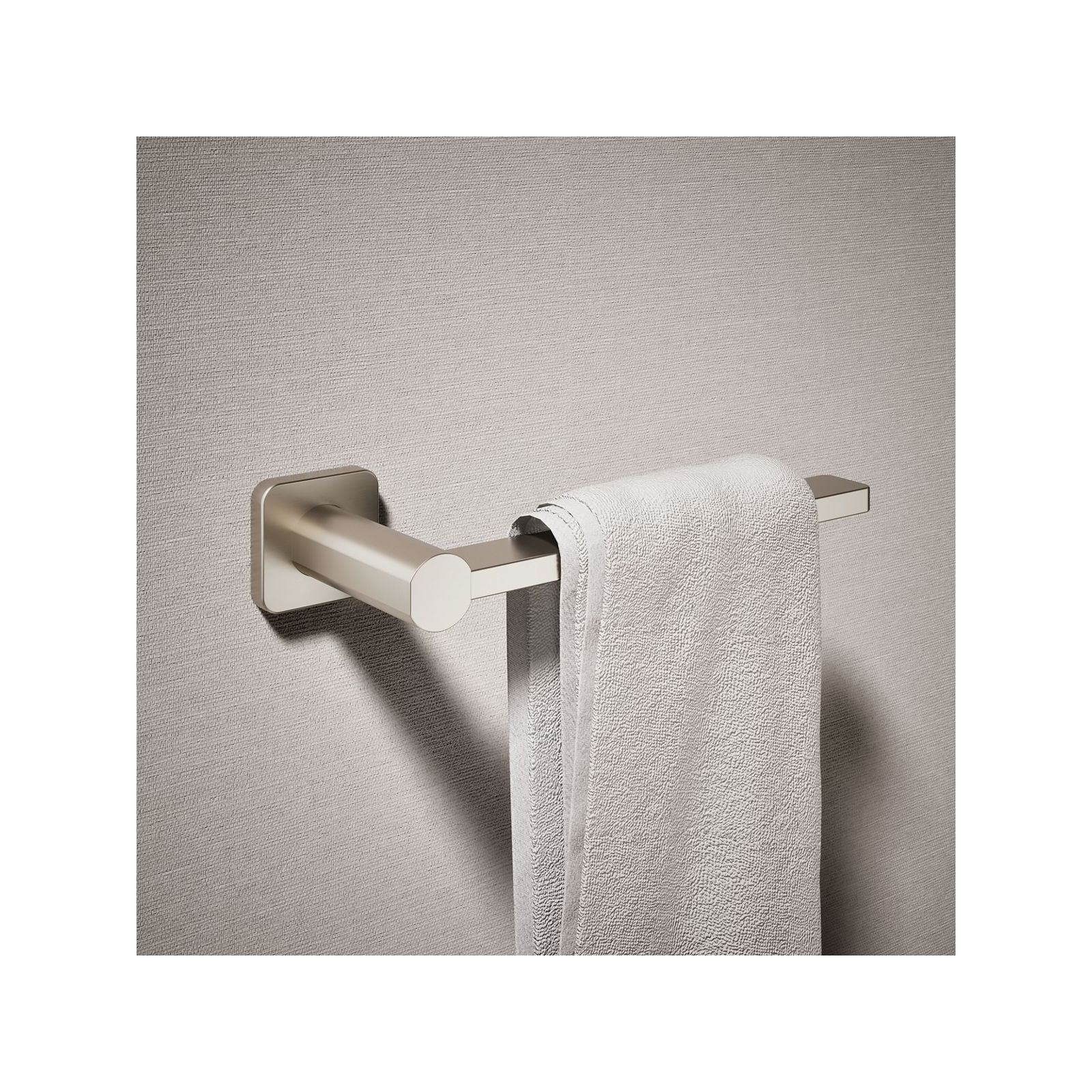 Parallel Towel Arm, Vibrant Brushed Nickel