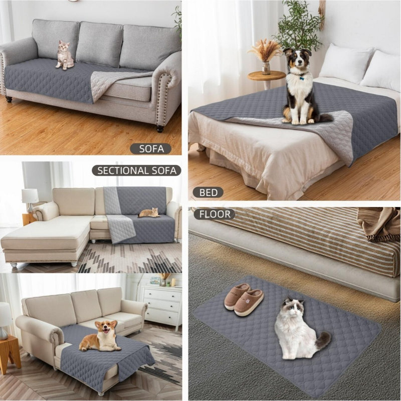 Housses de canapé modulaires pour chiens, Medium (0.39" H x 29.92" W x 70.08" D)