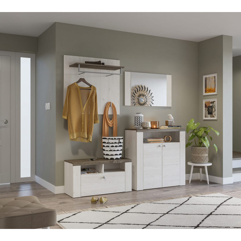 Siomha Rectangle Mirror, Oak Sibiu Larche