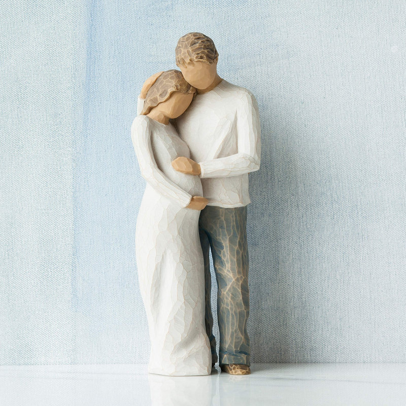 People Figurines & Sculptures,  21" H x 3.8" W x 5" D