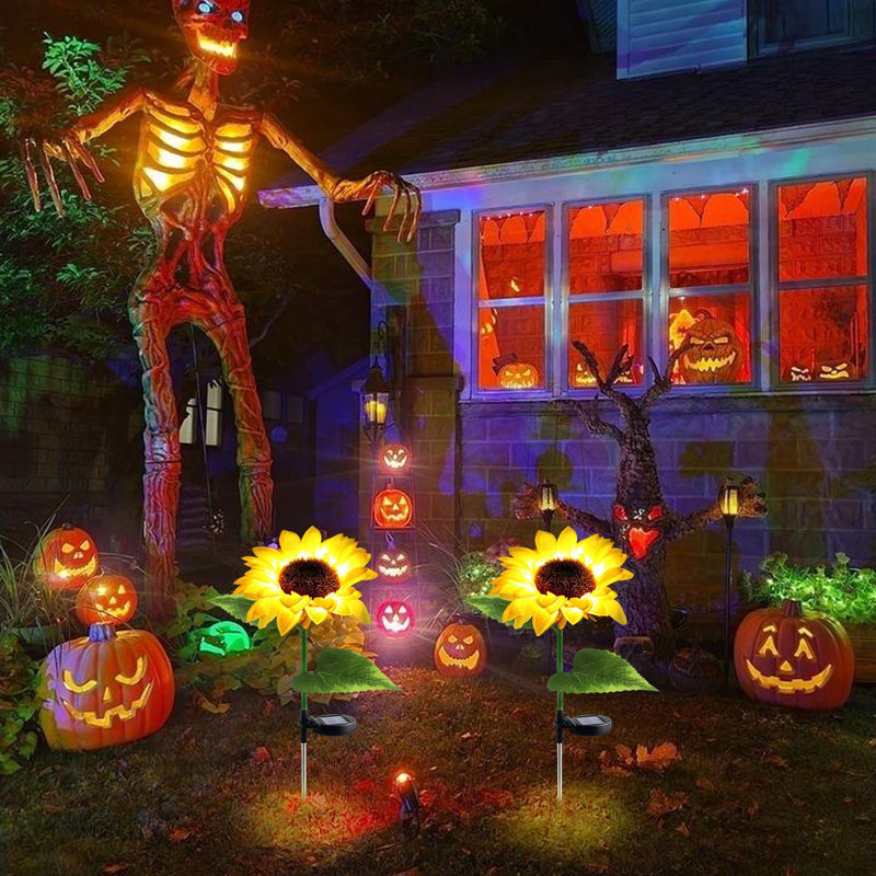 Solar Garden Lights Outdoor Pack Low Voltage LED Solar Powered Landscape Lights for Patio Yard