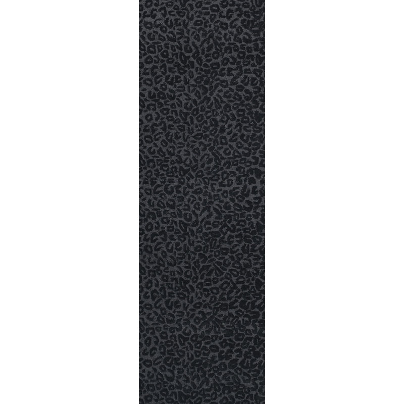 Leopardess Onyx Hand-Tufted Responsible Wool Rug, Runner 2'6" x 8'