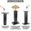 Hollowed Stands With Sand Filling Tuning Function Speaker Stands Pair