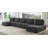 Corduroy U-Shaped Sectional Symmetrical-1049406462-1016000899