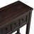 Ashay Rustic Console Table,Entry table,Hallway table with 60" Long with two Different Size Drawers and Bottom Shelf-1435475748