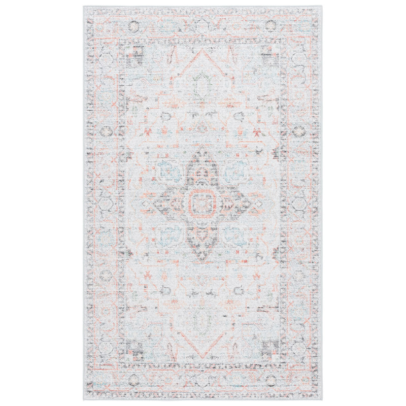 Farolt Performance Machine Washable Oriental Rug, Rectangle 3' x 5'
