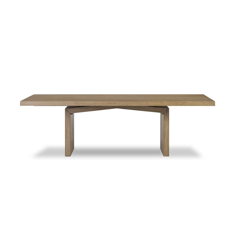 Matthes Dining Table, Rustic Gray