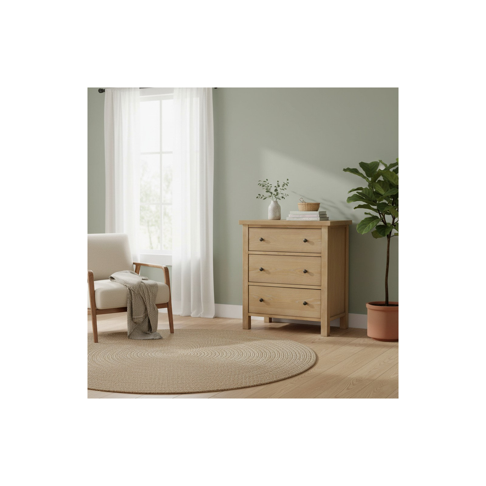 Dillard Three Drawer Small Chest