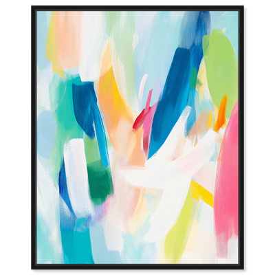 «Whirlwind of Color II Canvas Bright Abstracts» par Art Remedy
