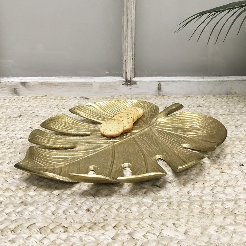 Plateau de service à feuilles