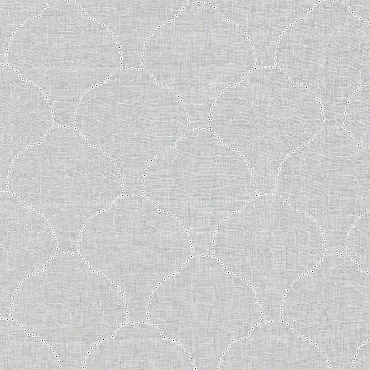 Atmosphere Sheers Coquille Sheer Fabric, Ivory