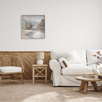 " Gentle Valley Landscape " by Danhui Nai Painting Print