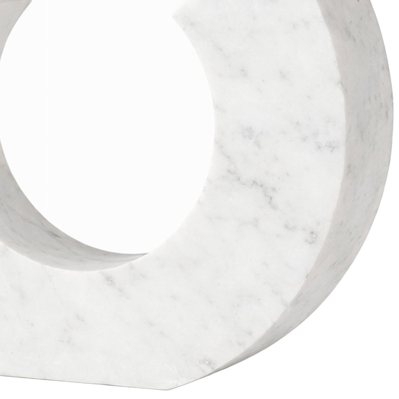 Sculpture en marbre Cole and Grey, Blanc