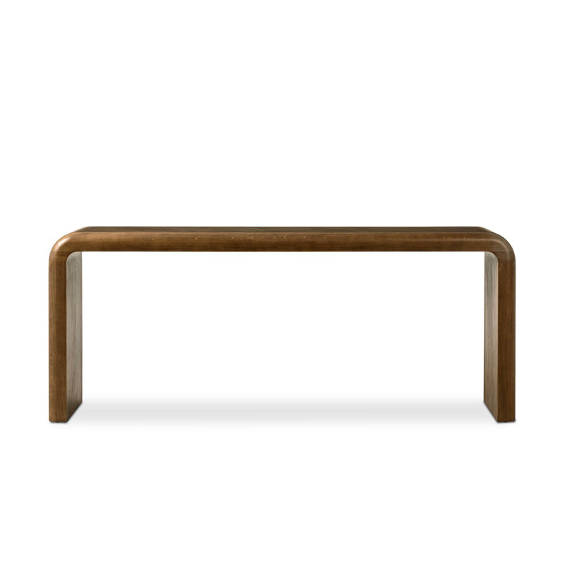 Daven Console Table-Rye Medium Burl Oak Veneer