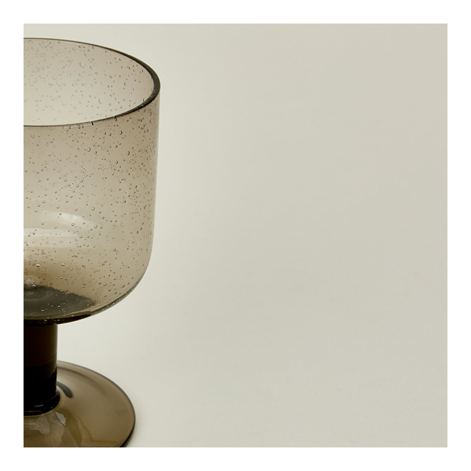 Simple 12oz. Wine Glass Set, Smoke